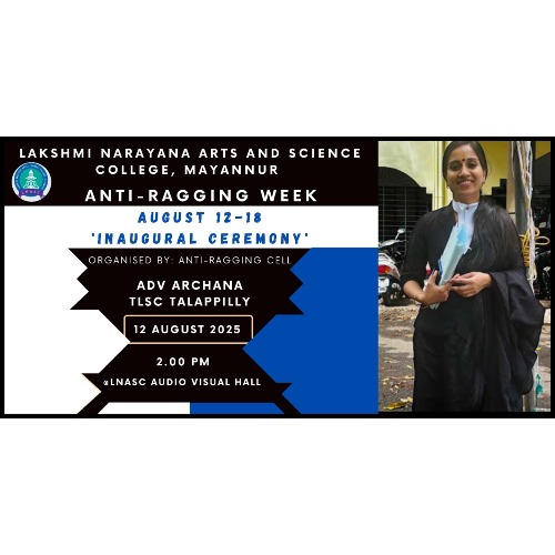Anti-Ragging Observance Week Inauguration